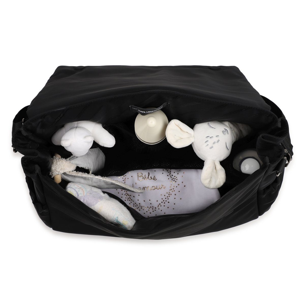 Sac à langer black, KARL LAGERFELD KIDS