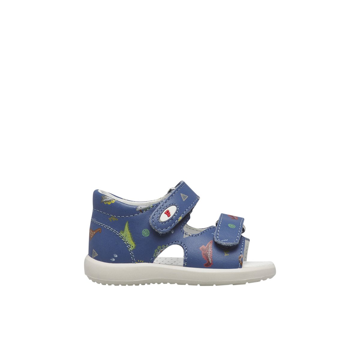 Sandales en cuir NEW RIVER bleu-, FALCOTTO