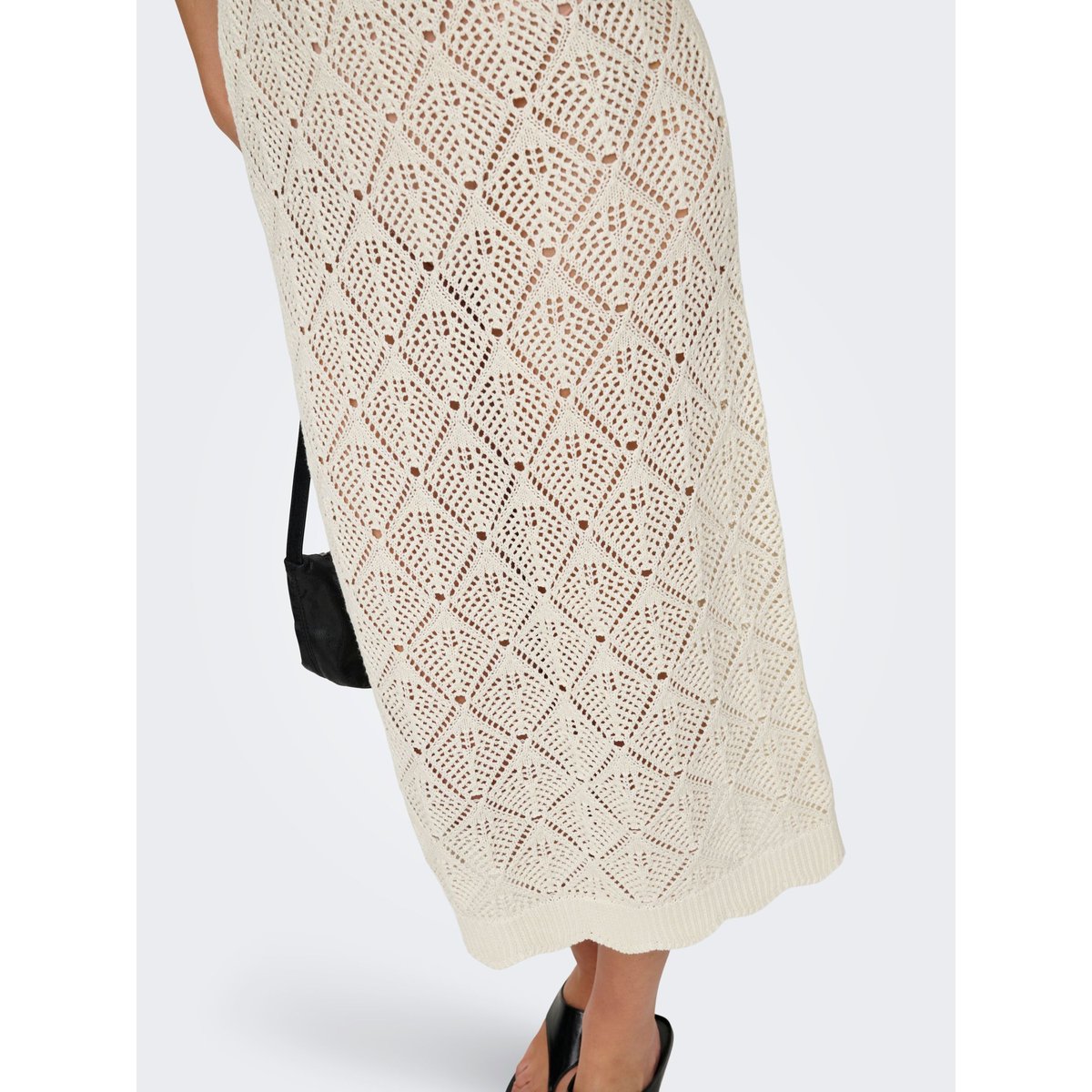 Robe En Maille cloud dancer, ONLY