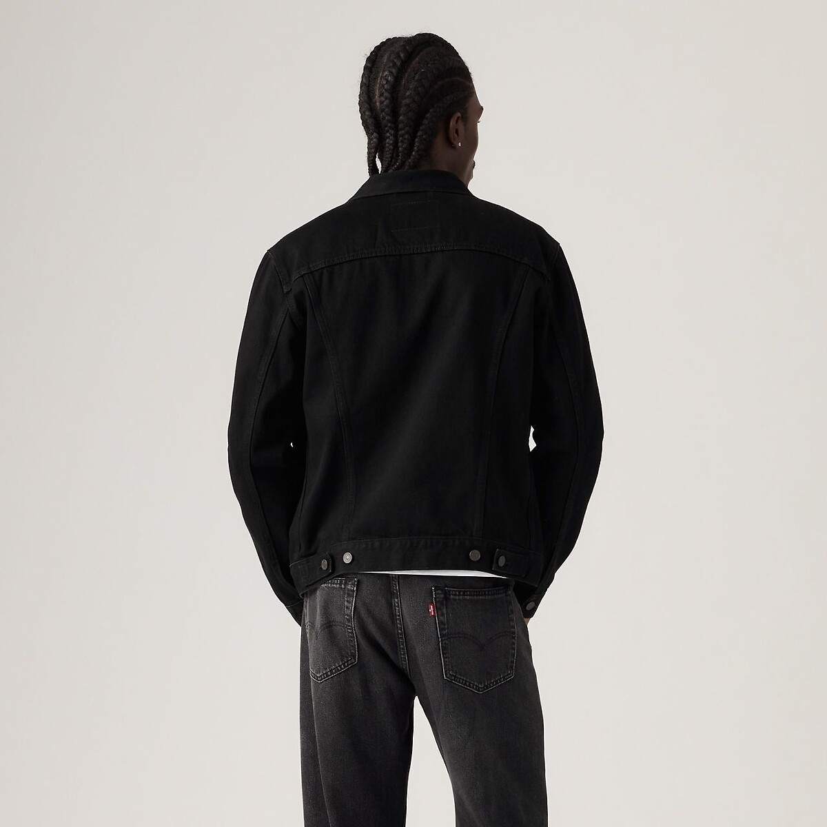 Veste en jean courte col chemise, mi-saison berk night, LEVI'S