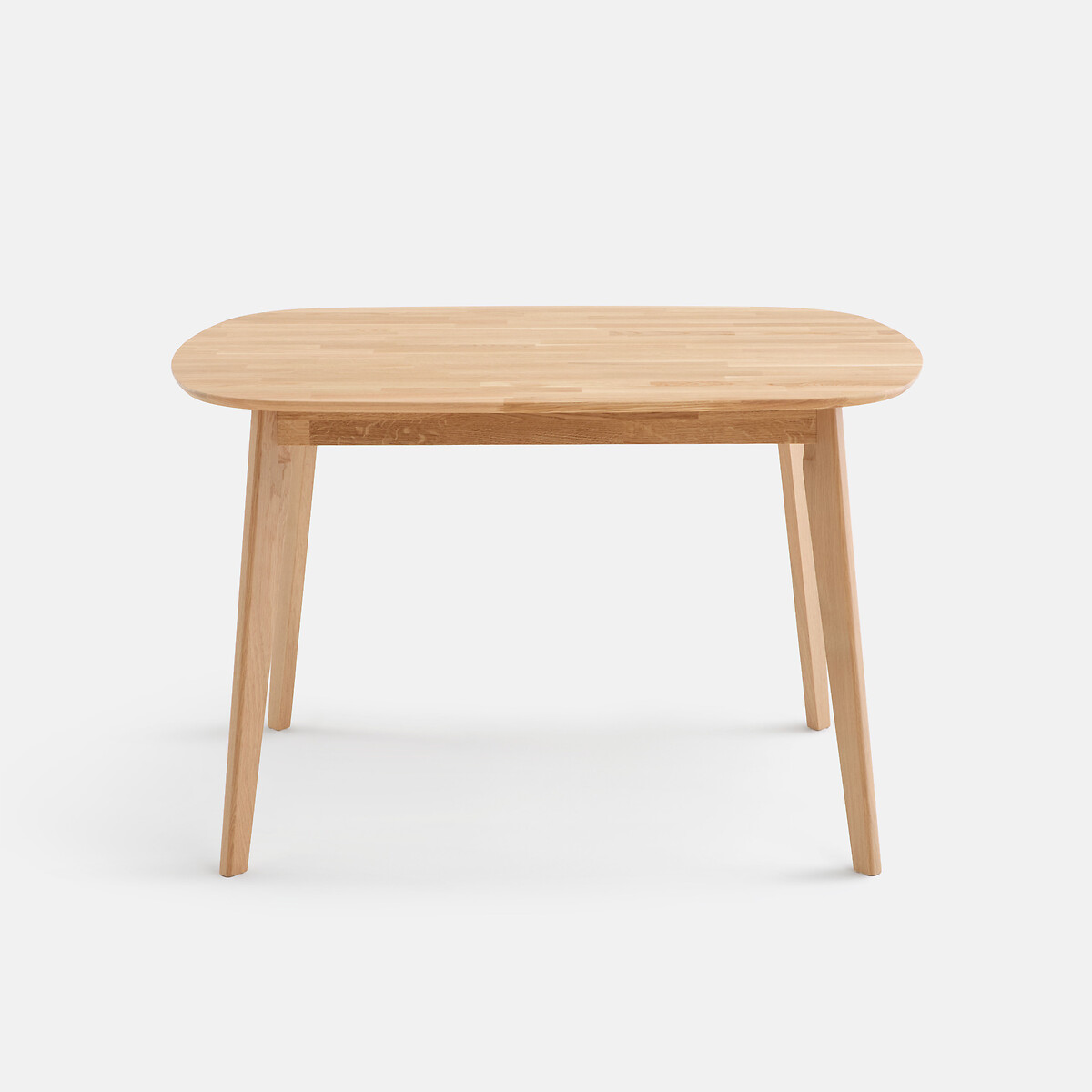Table à manger, rectangulaire, en chêne massif, 4 couverts, DALMAR chêne, LA REDOUTE INTERIEURS
