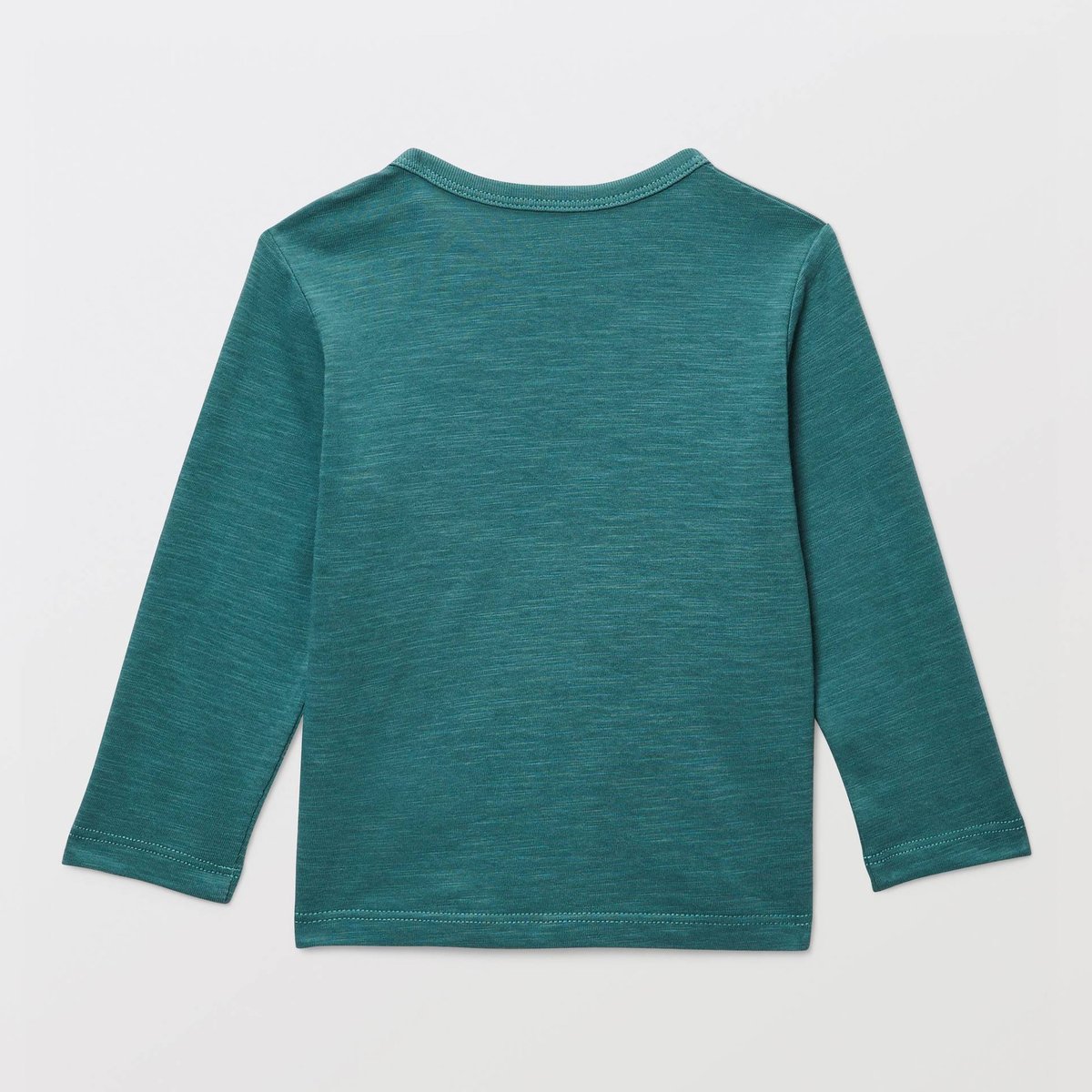 T-shirt manches longues imprimé en coton BIO GOTS sage, BOUT'CHOU