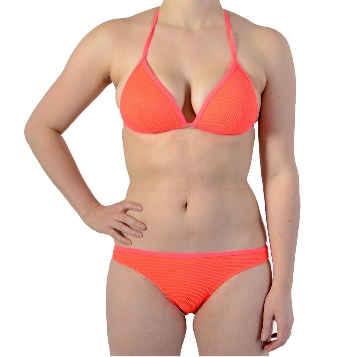 Haut De Maillot De Bain Daytona Corail orange, VALEGE