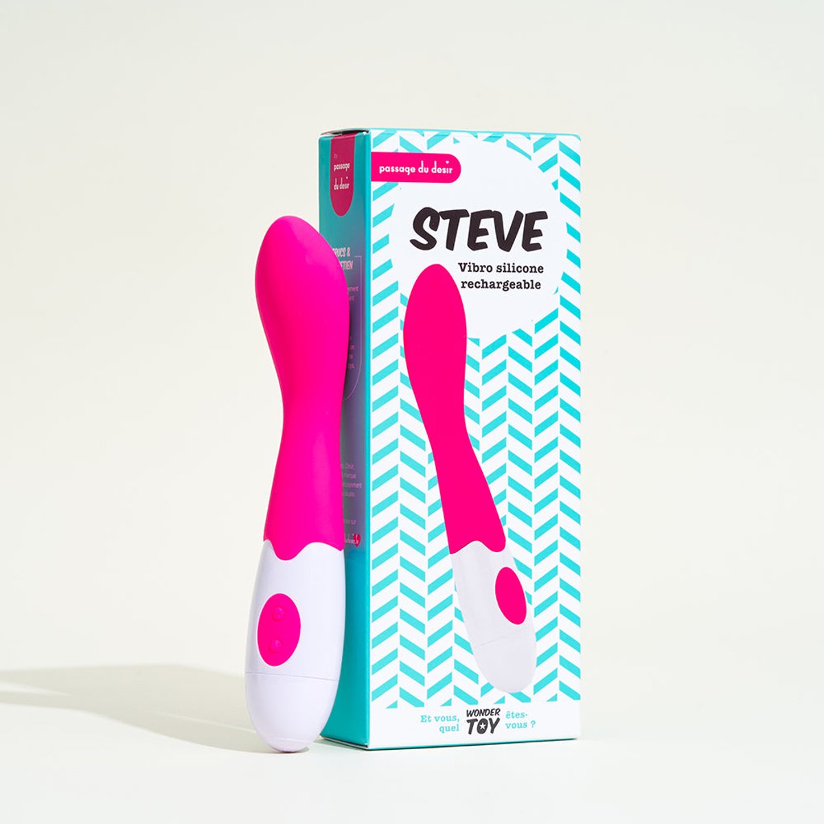 Vibromasseur Steve rose, FABULOUS TOYS