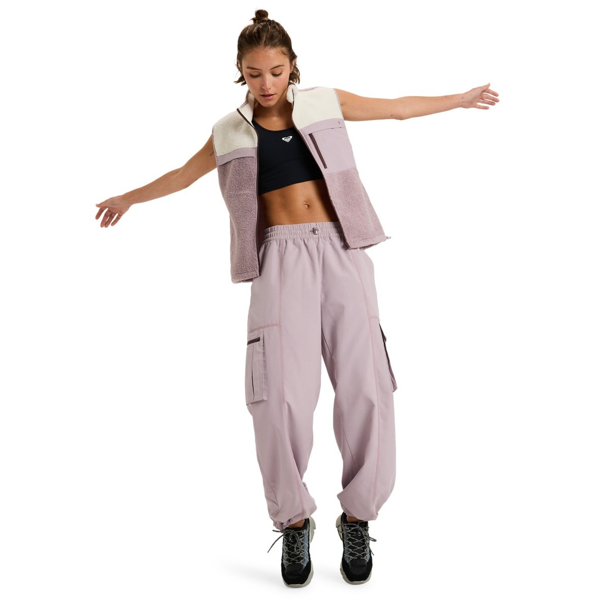 Veste de sport sans manches BOUNDLESS SPIRIT. violet nirvana, ROXY