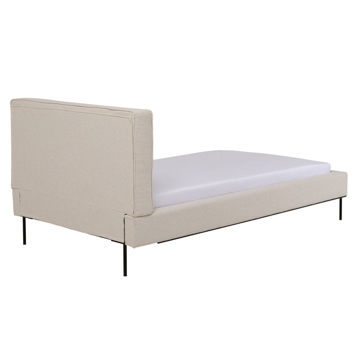 Cadre de lit en polyester, EAST SIDE beige, KARE DESIGN
