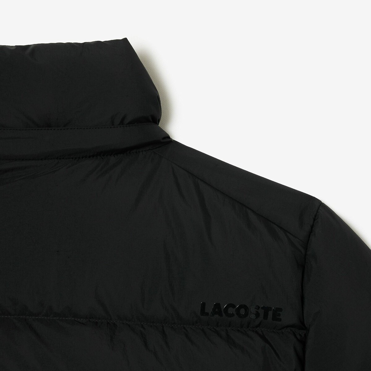 Korte donsjas met kap zwart, LACOSTE