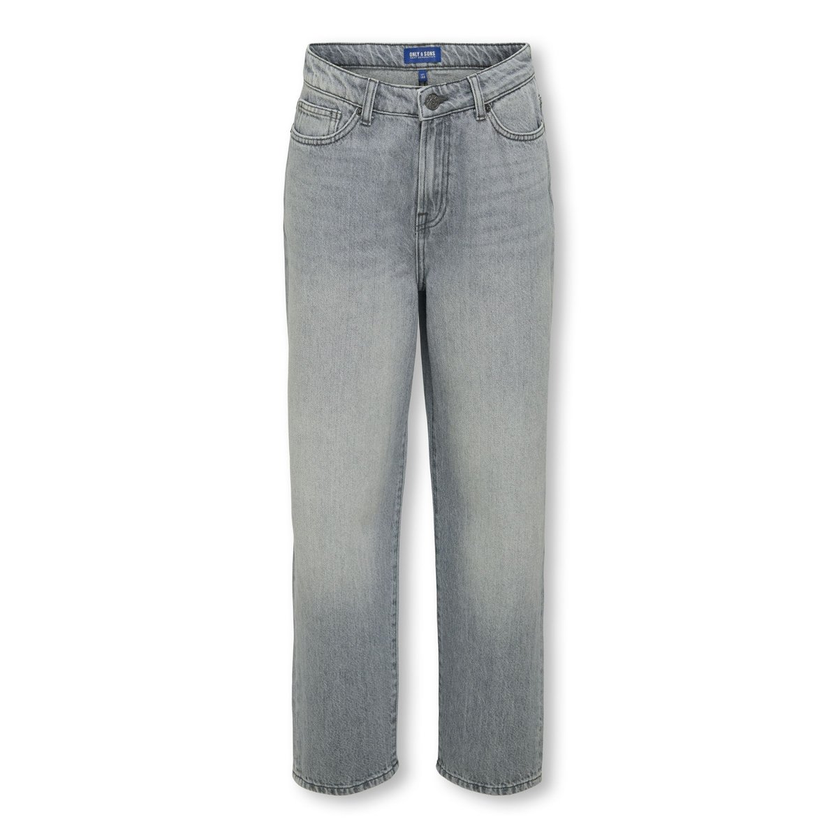 Jean À Coupe Ample medium grey denim, ONLY & SONS JUNIOR