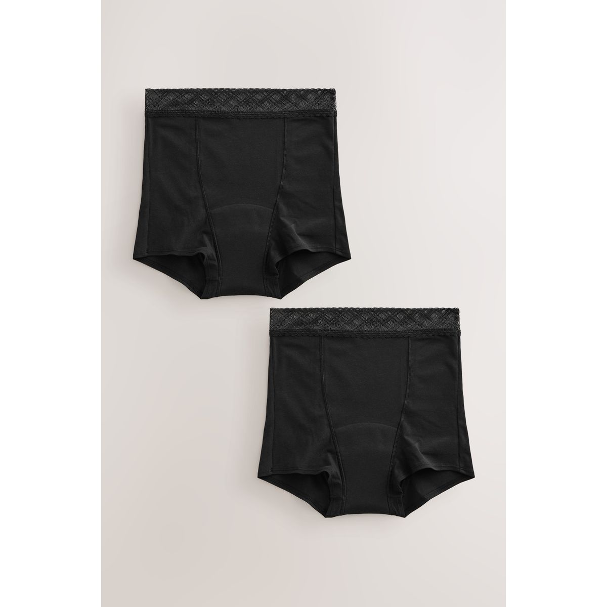 Shorts menstruels, lot de 2 noir, NEXT