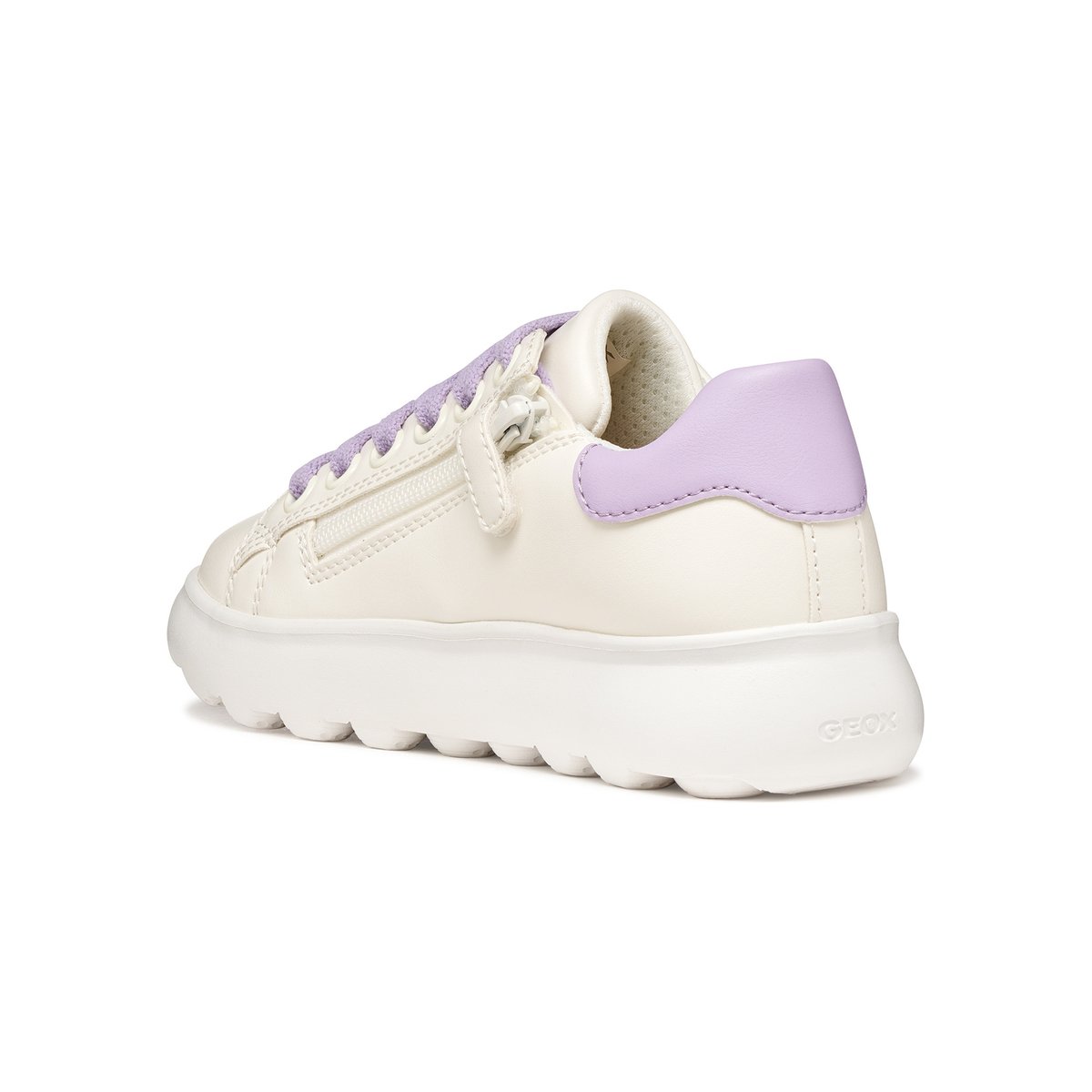 Baskets  J PUFFYPOP blanc/lilas, GEOX