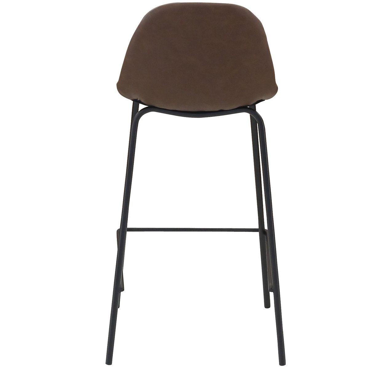 Chaise snack marron marron foncé, ZAGO