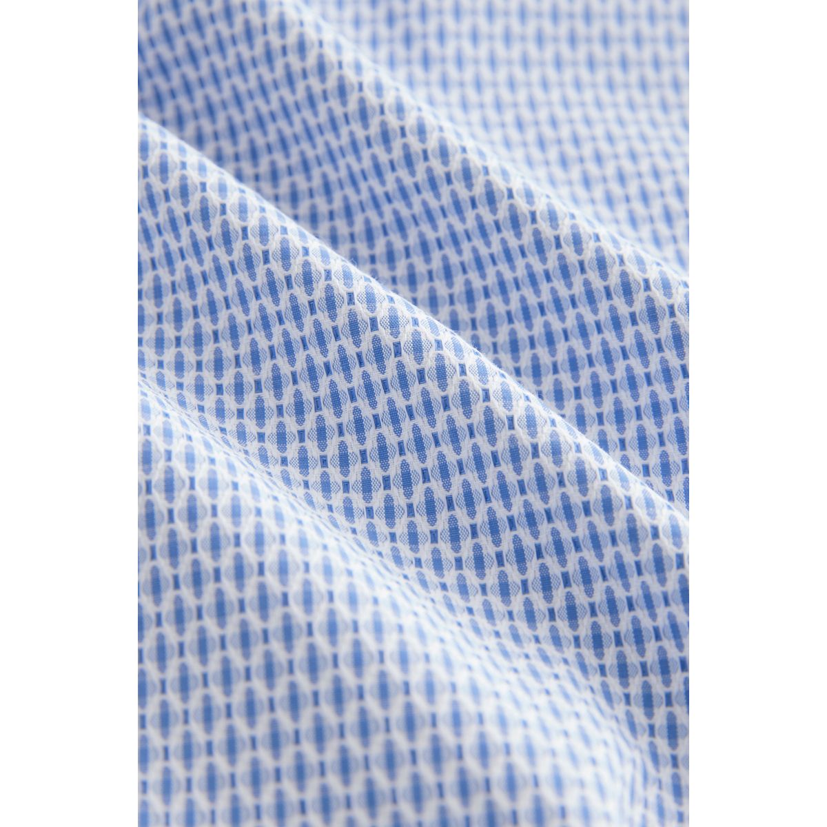Chemise texturée avec poignet simple bleu, NEXT