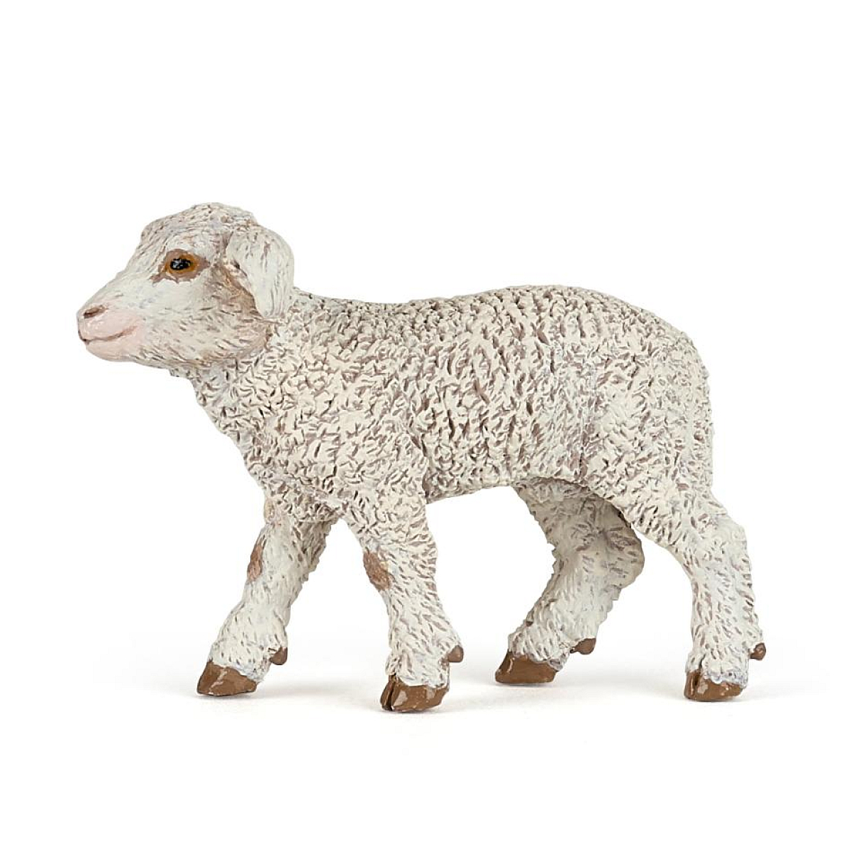 51176 Figurine Agneau mérinos couleur unique, PAPO