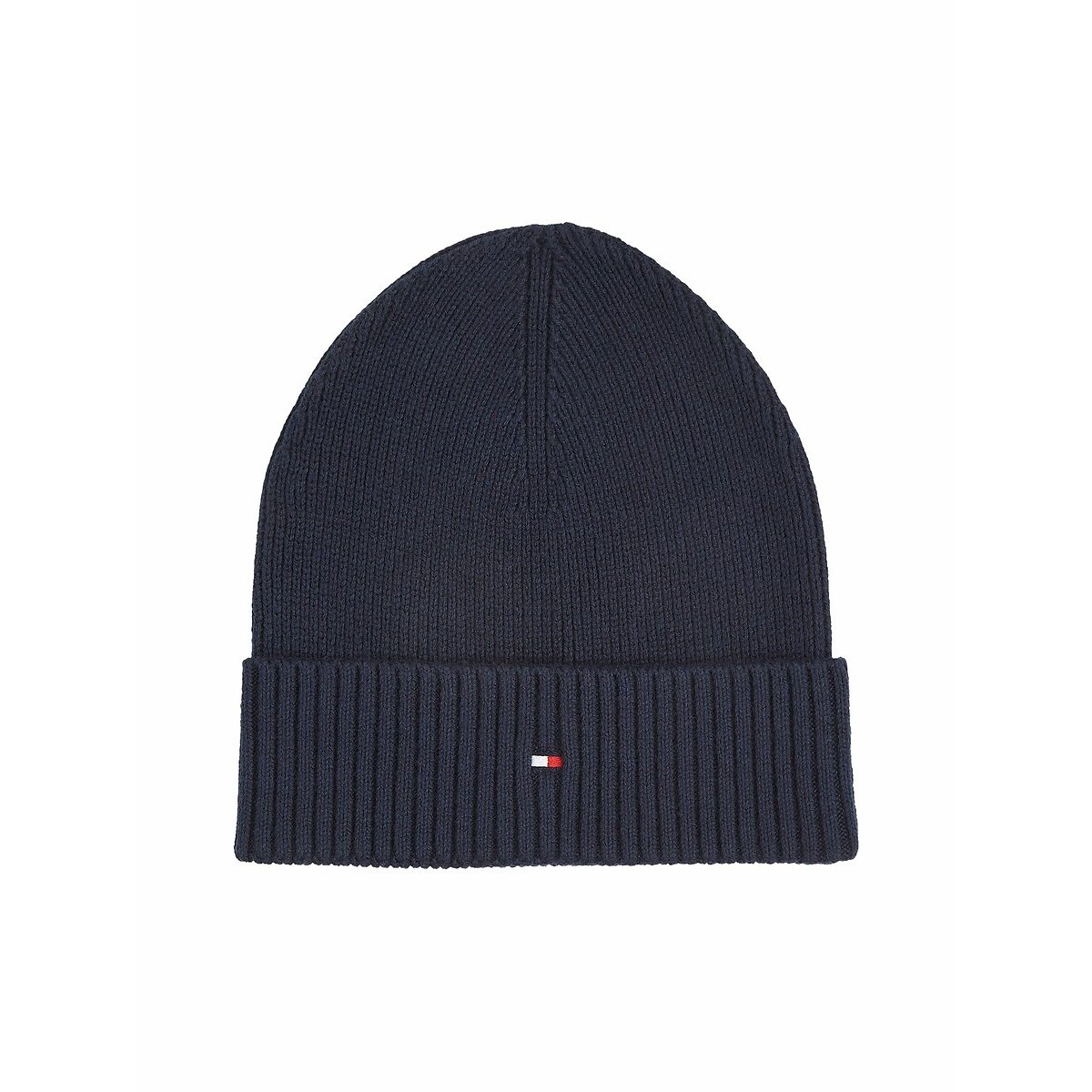 Bonnet en coton pima bleu marine, TOMMY HILFIGER