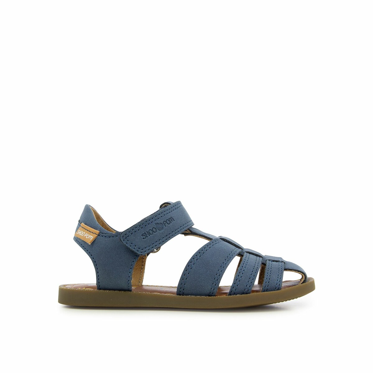 Kids Solar Tonton Sandals denim, SHOO POM