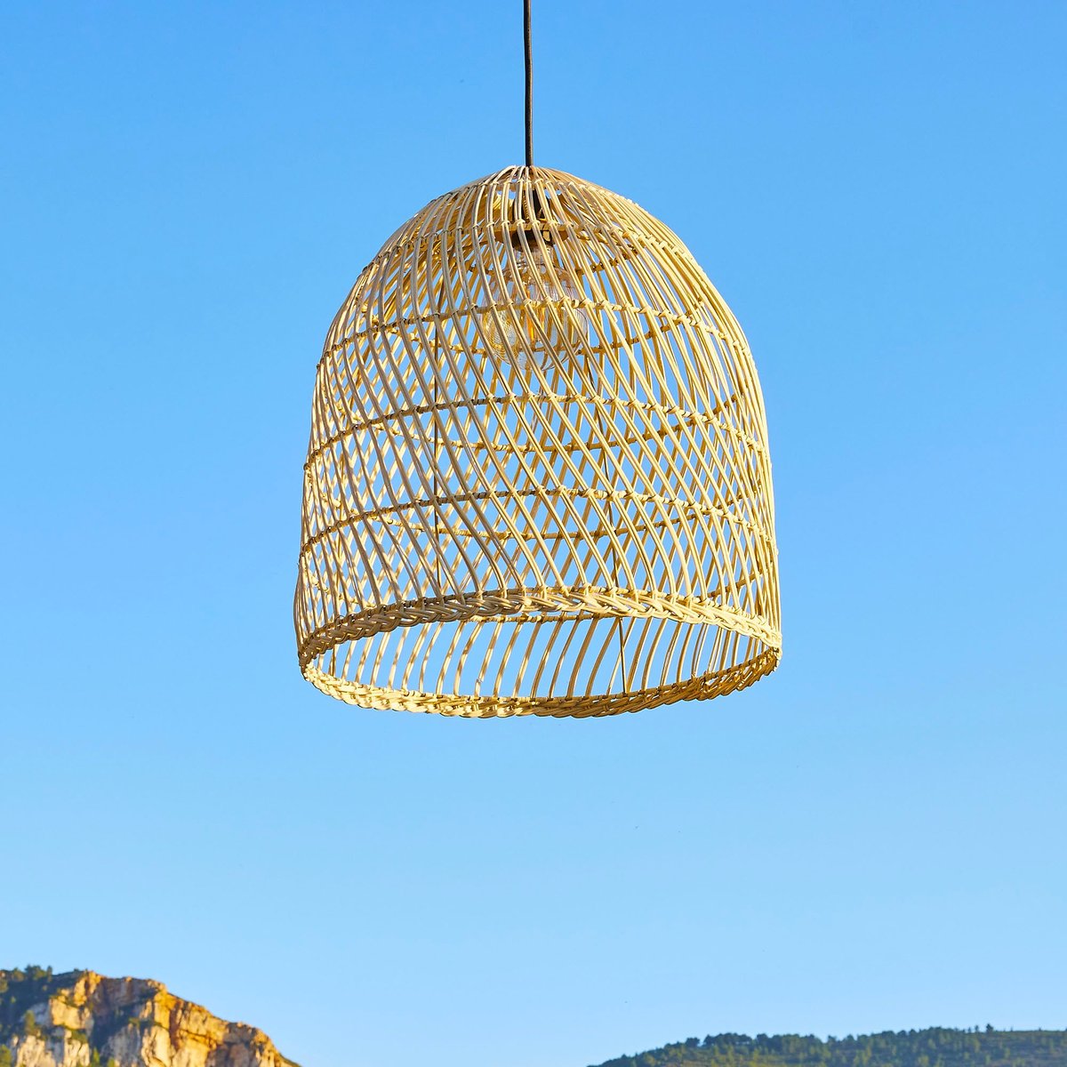 Abat-jour seul PAULO beige, LUMISKY