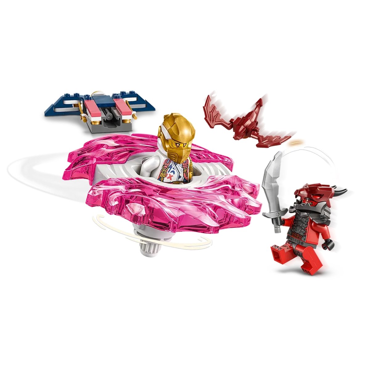 LEGO NINJAGO - Toupie Spinjitzu du Dragon de Sora - 71824 multicolore, LEGO