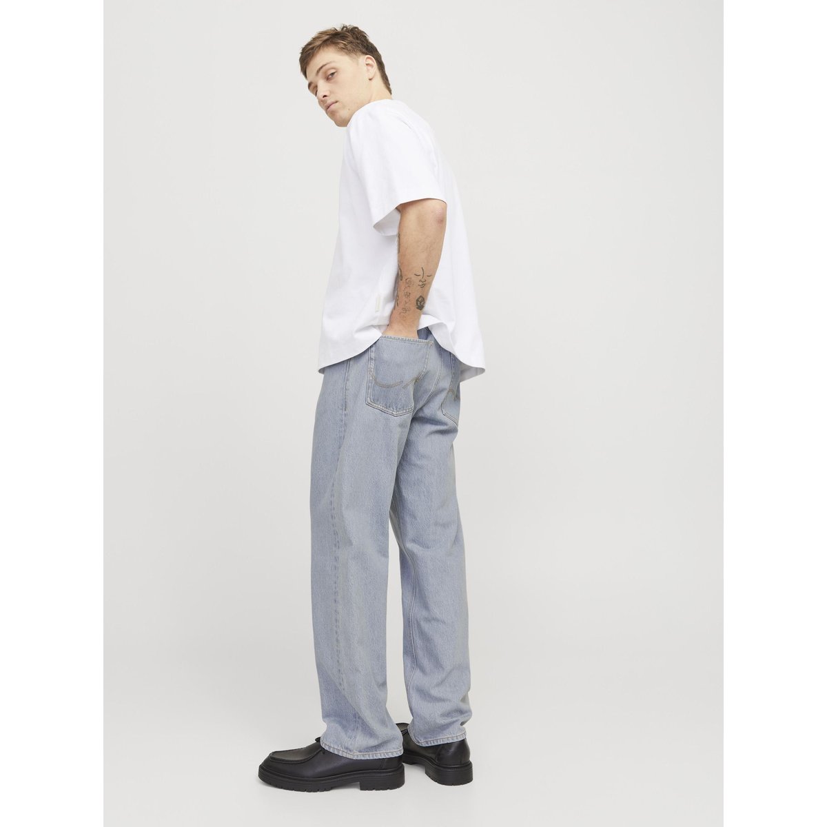Jean Baggy Fit blue denim, JACK & JONES