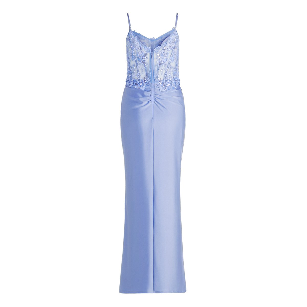 Robe de soirée à broderies smoky lavender, VERA MONT