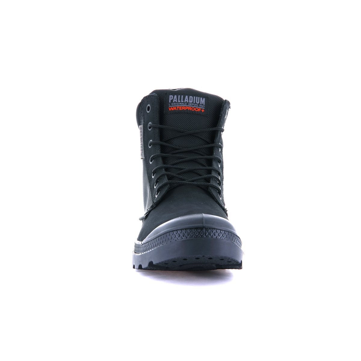 Boots en cuir PAMPA SC WPN U-S black/black, PALLADIUM