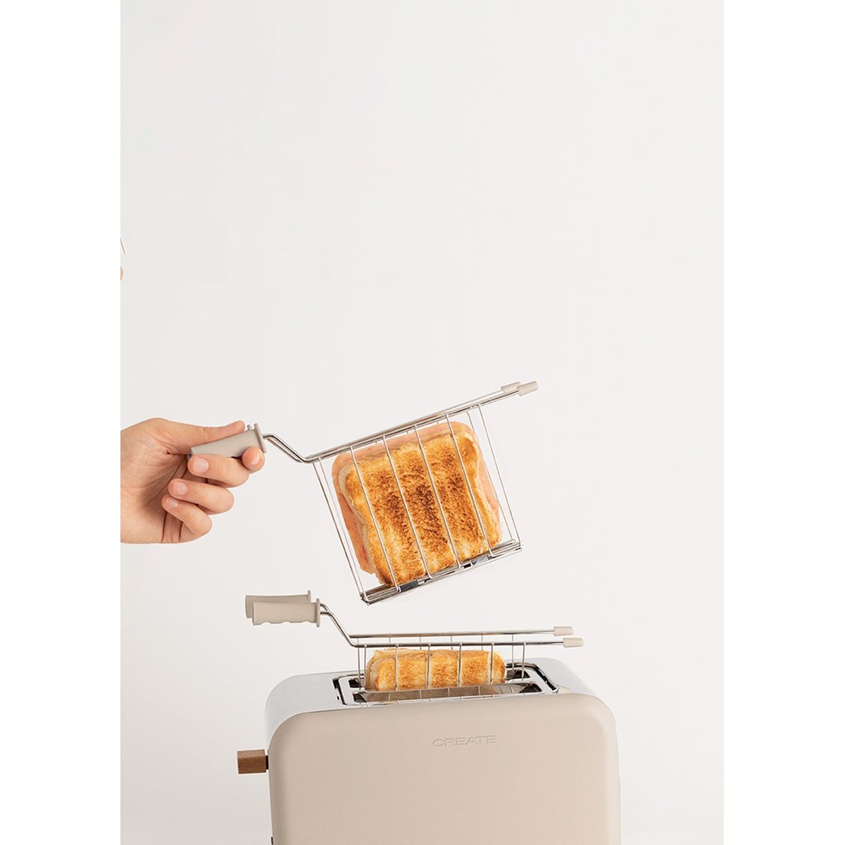 Pack TOAST RETRO + 2 GRILLES sable, CREATE