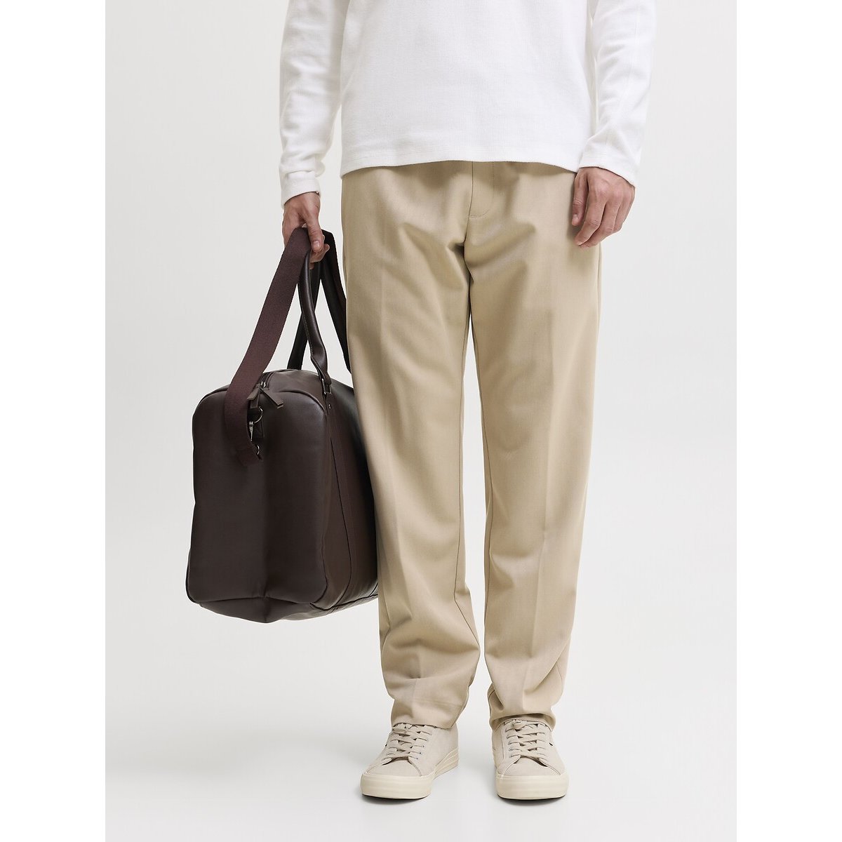 Woven Drawstring Chinos beige, JACK & JONES
