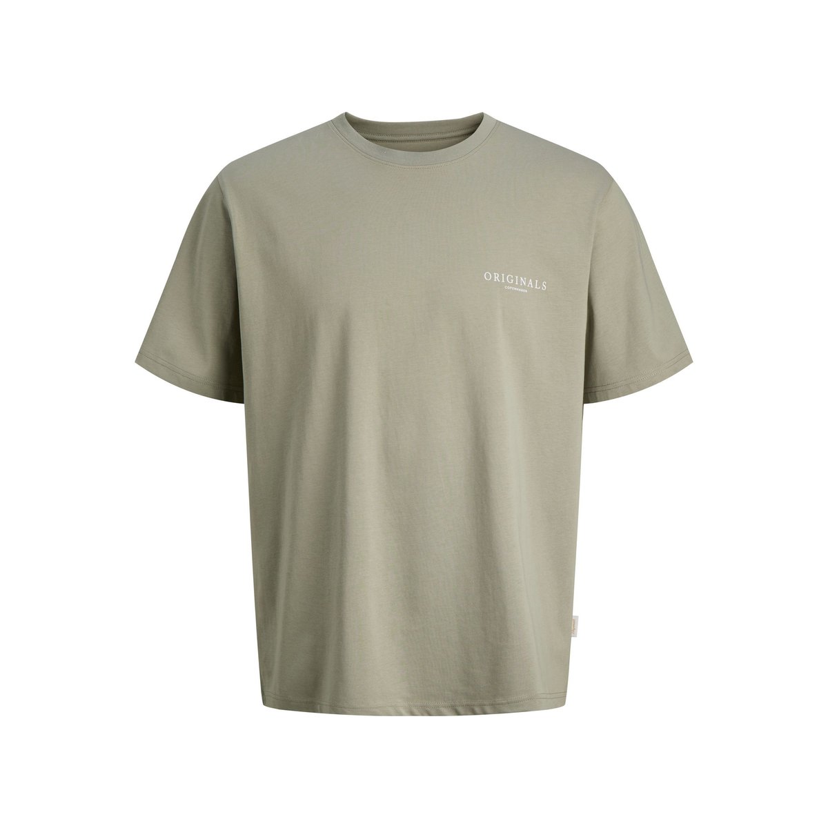 T-shirt manches courtes vert kaki, JACK & JONES