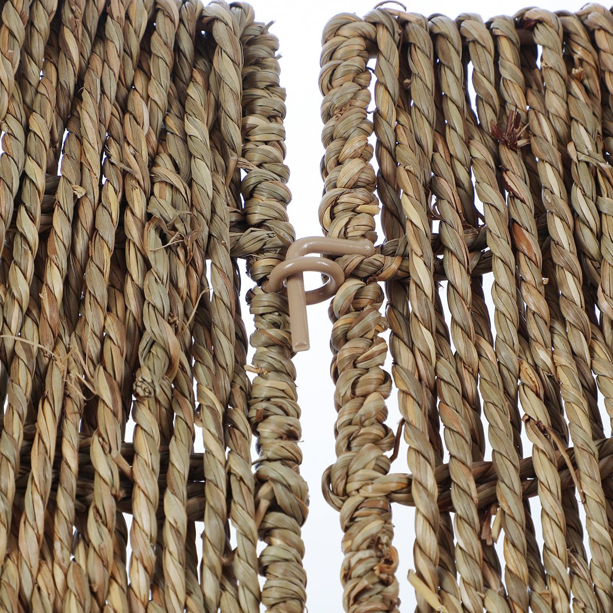 Jupe de sapin décorative en fibres naturelles D84 NOEL marron, SIA DECO