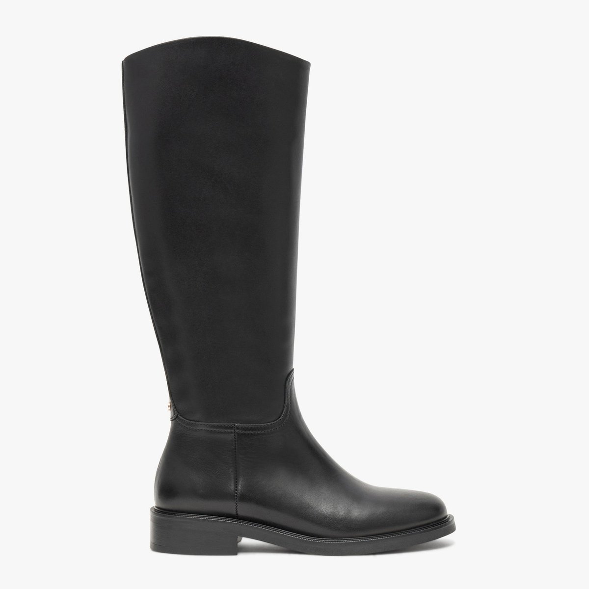 Botte Plate en cuir VICTORIA noir, BOCAGE