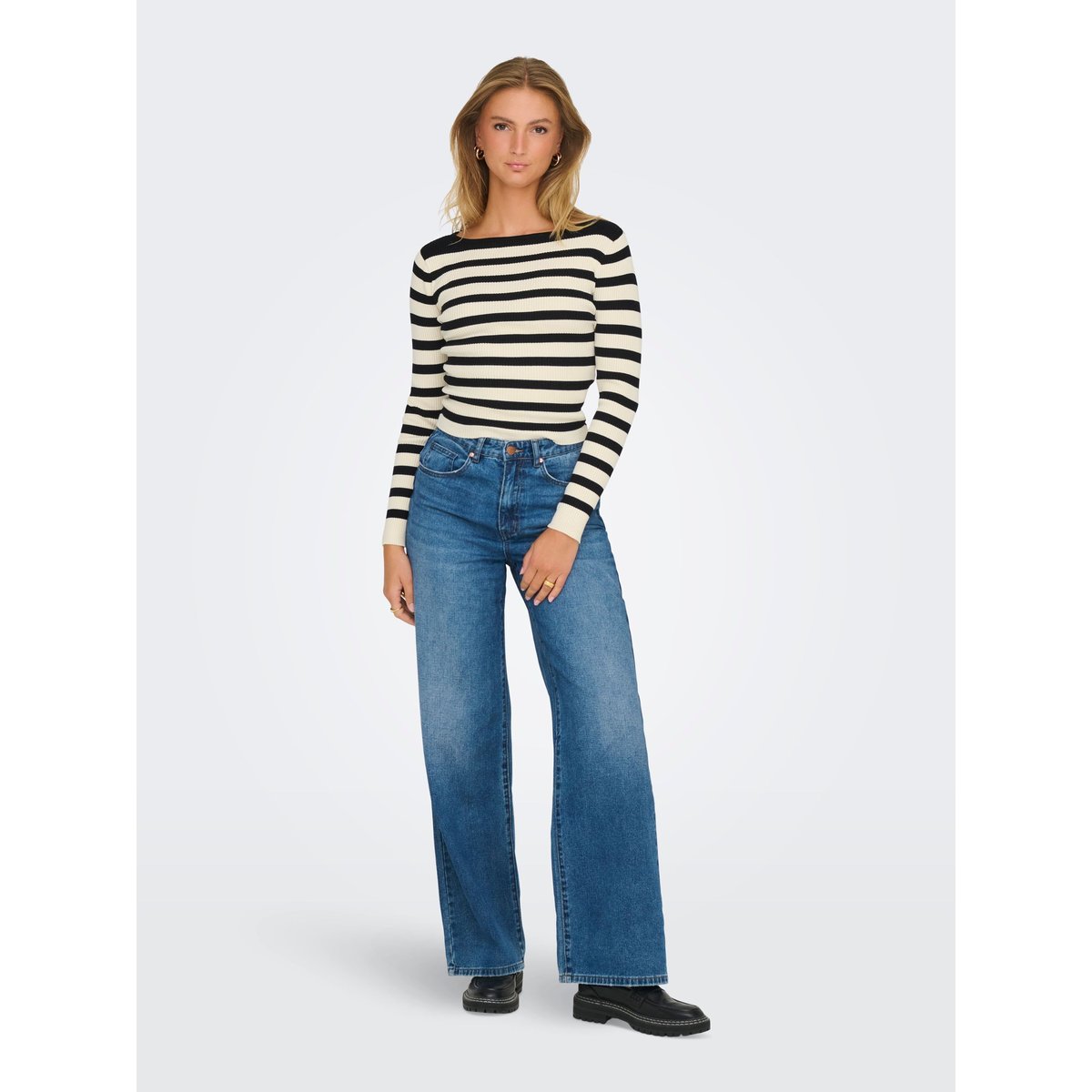 Pull En Maille eggnog, JDY