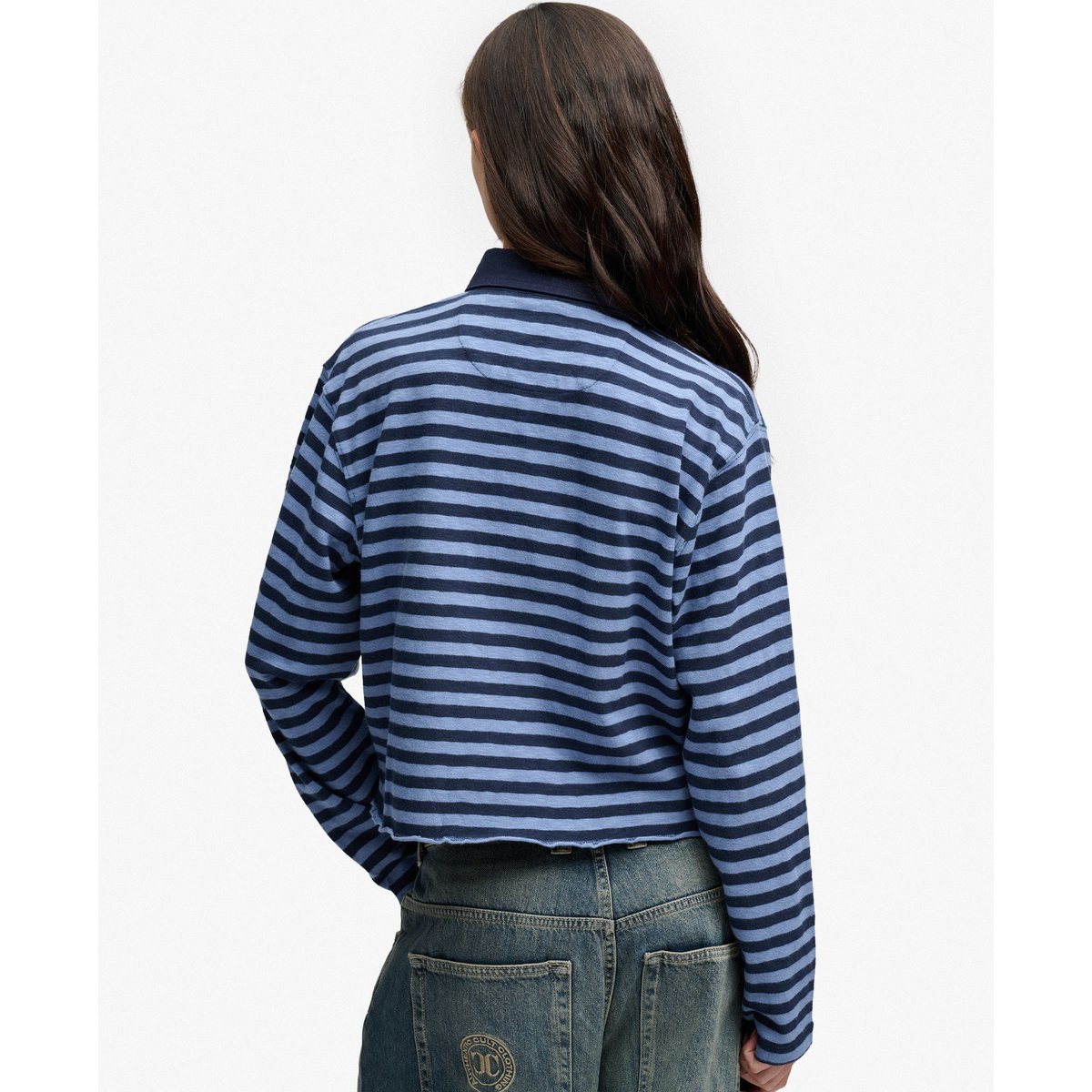 Top Rugby Athletic Essentials Coupe Oversize bleu tidal/bleu marine, SUPERDRY