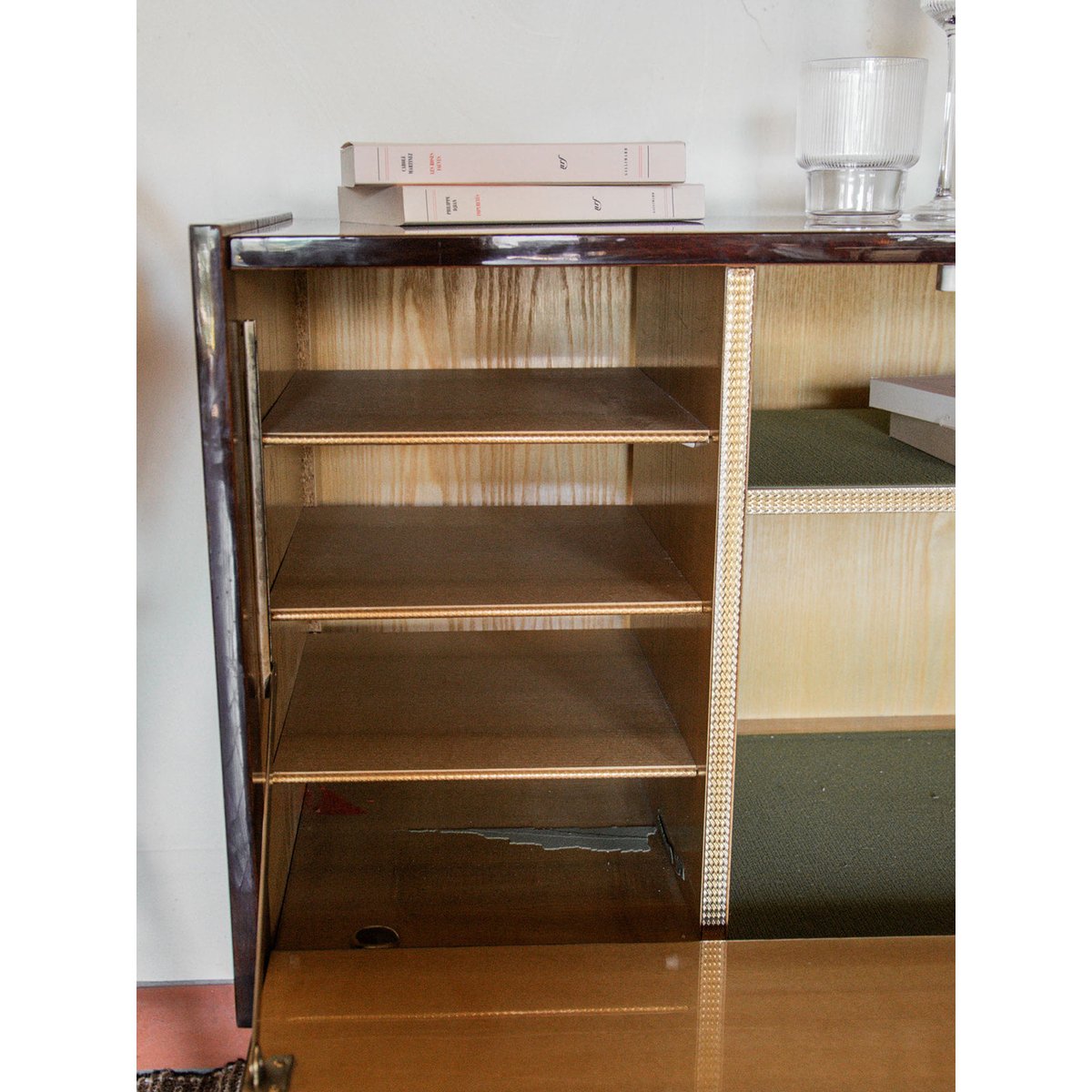 Mini-bar en bois Quentin N°25 - Bon état bois, DEBONGOUT
