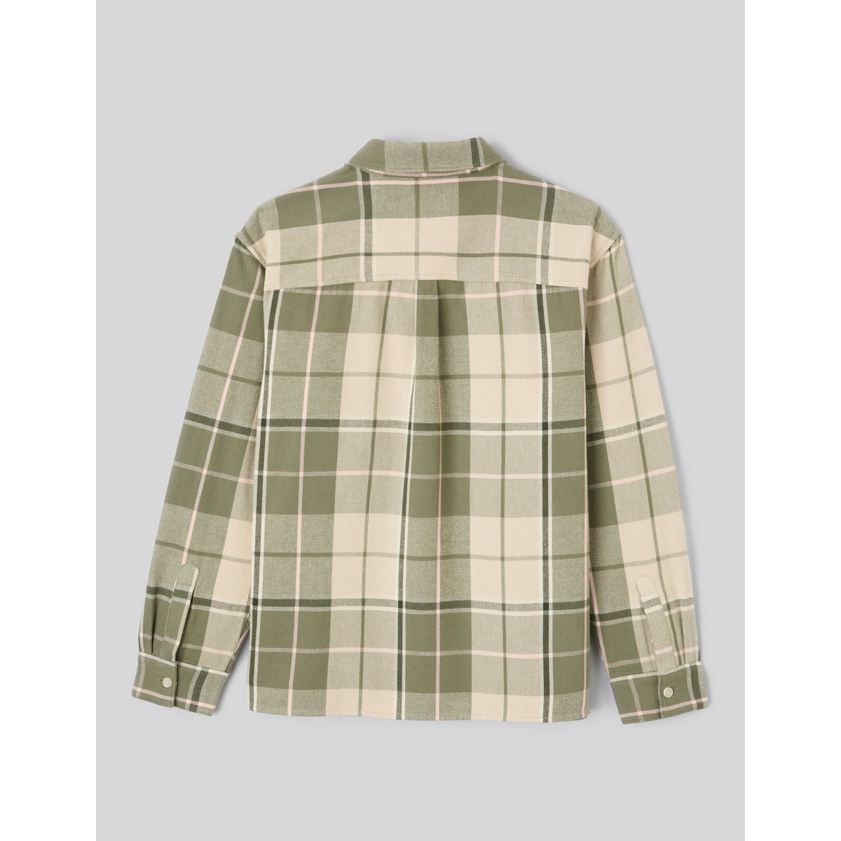 Chemise à carreaux vert clair, BZB