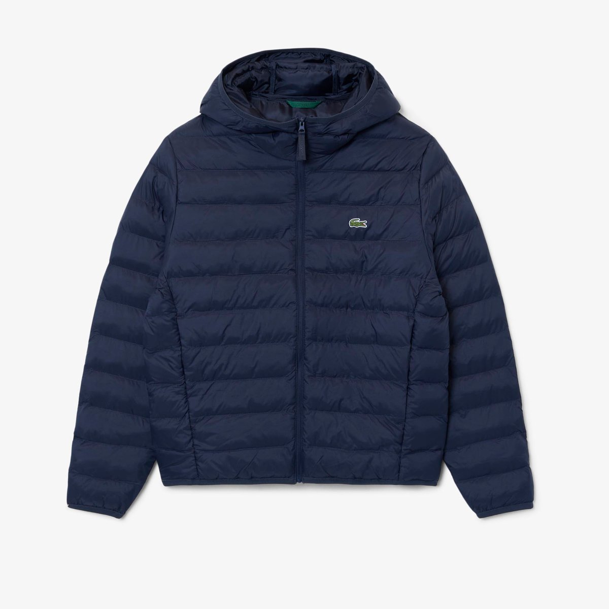 Doudoune déperlante coupe-vent bleu-hde, LACOSTE