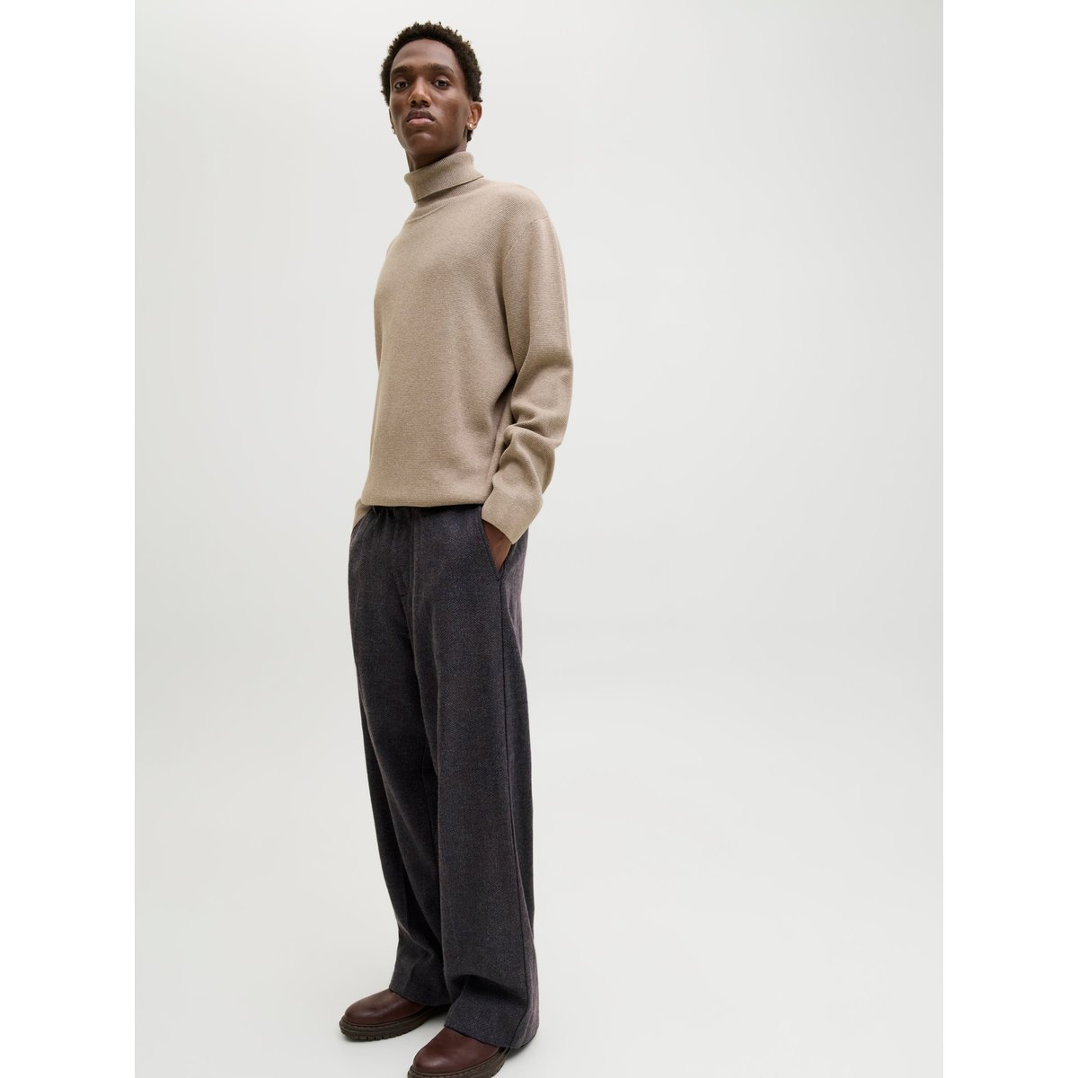 Pantalon Classique dark grey melange, JACK & JONES