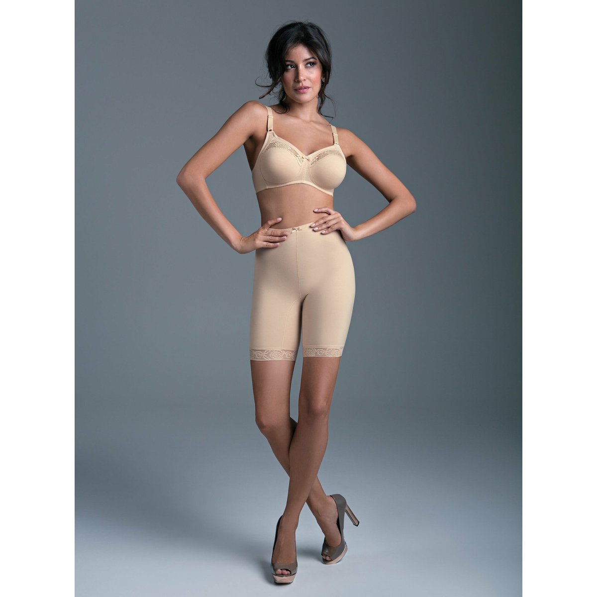 Soutien-gorge sans armatures Manja peau, LISCA