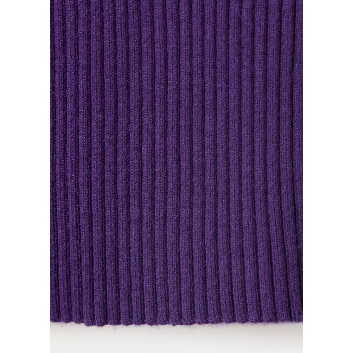 Pull-over zippé maille côtelée pourpre, MANGO