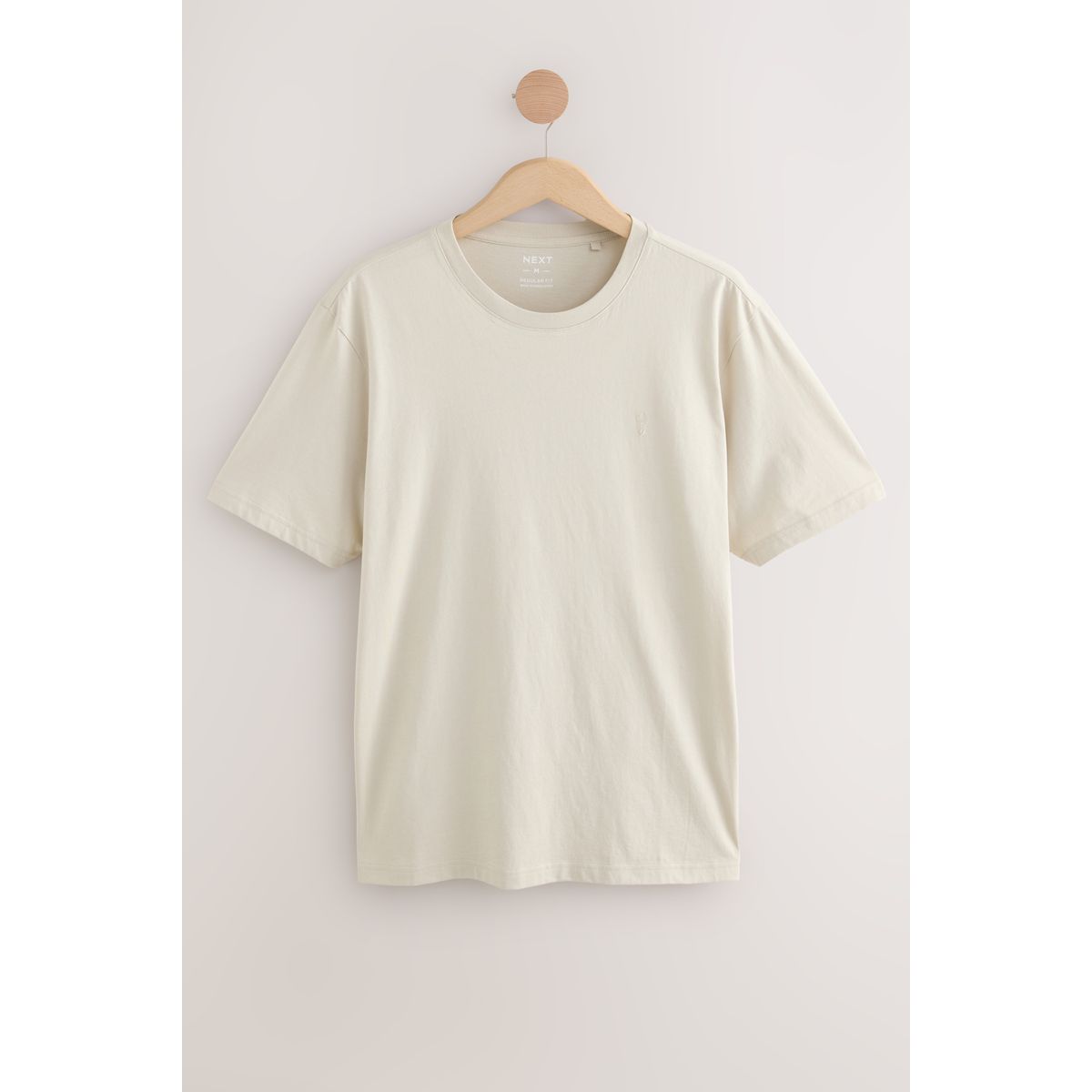 T-shirt, lot de 4 gris/rose/ecru/vert, NEXT