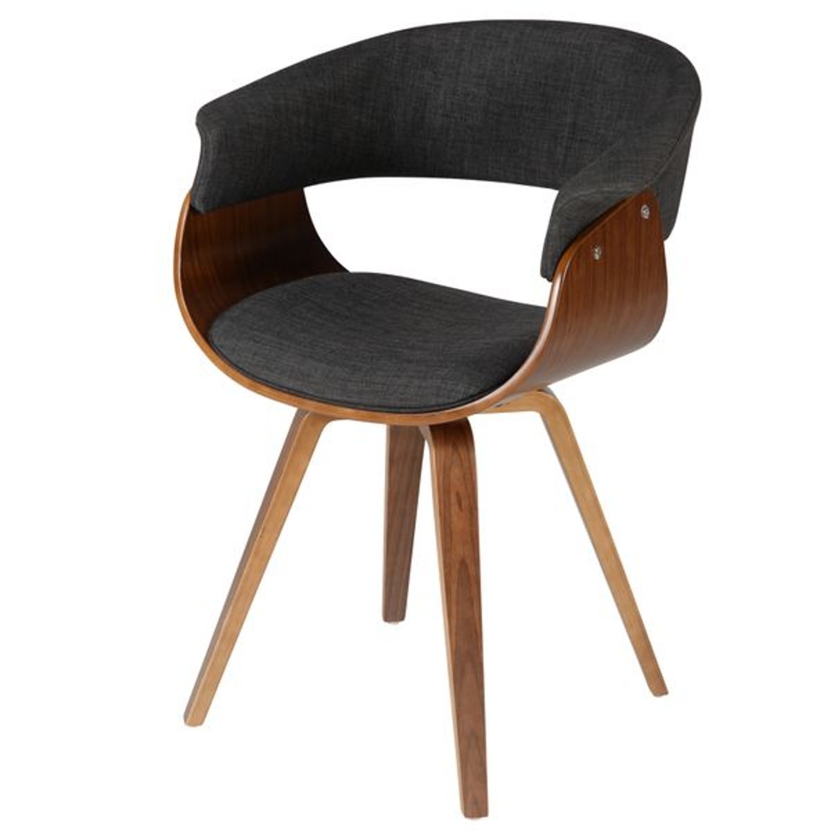 Fauteuil gris foncé, ZAGO