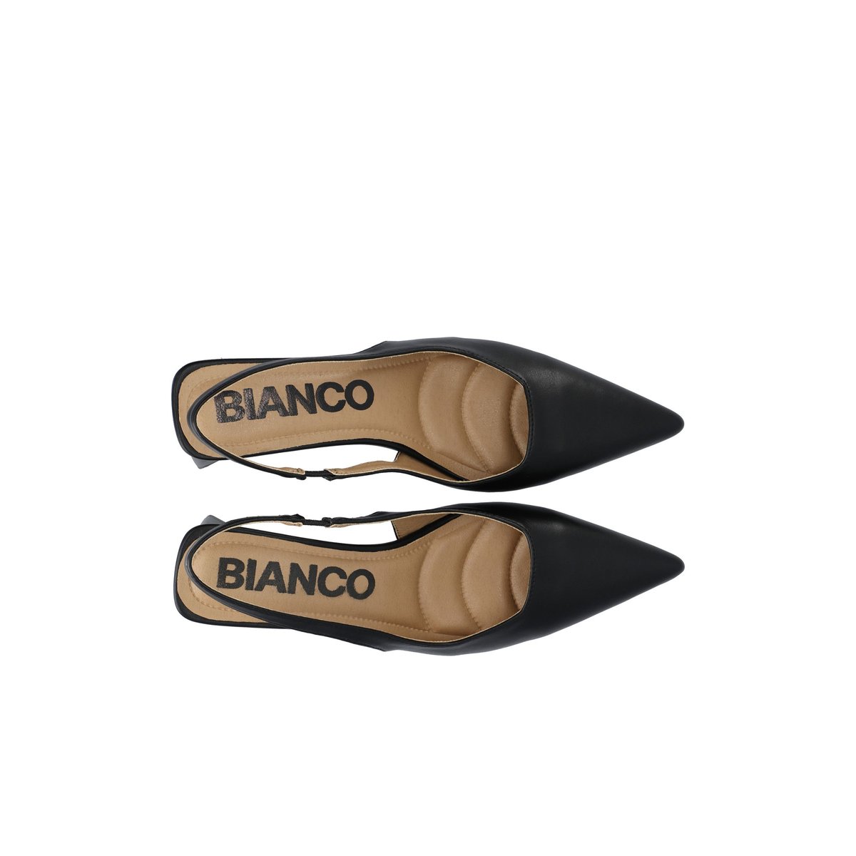 Chaussures À Bride Arrière noir - black, BIANCO