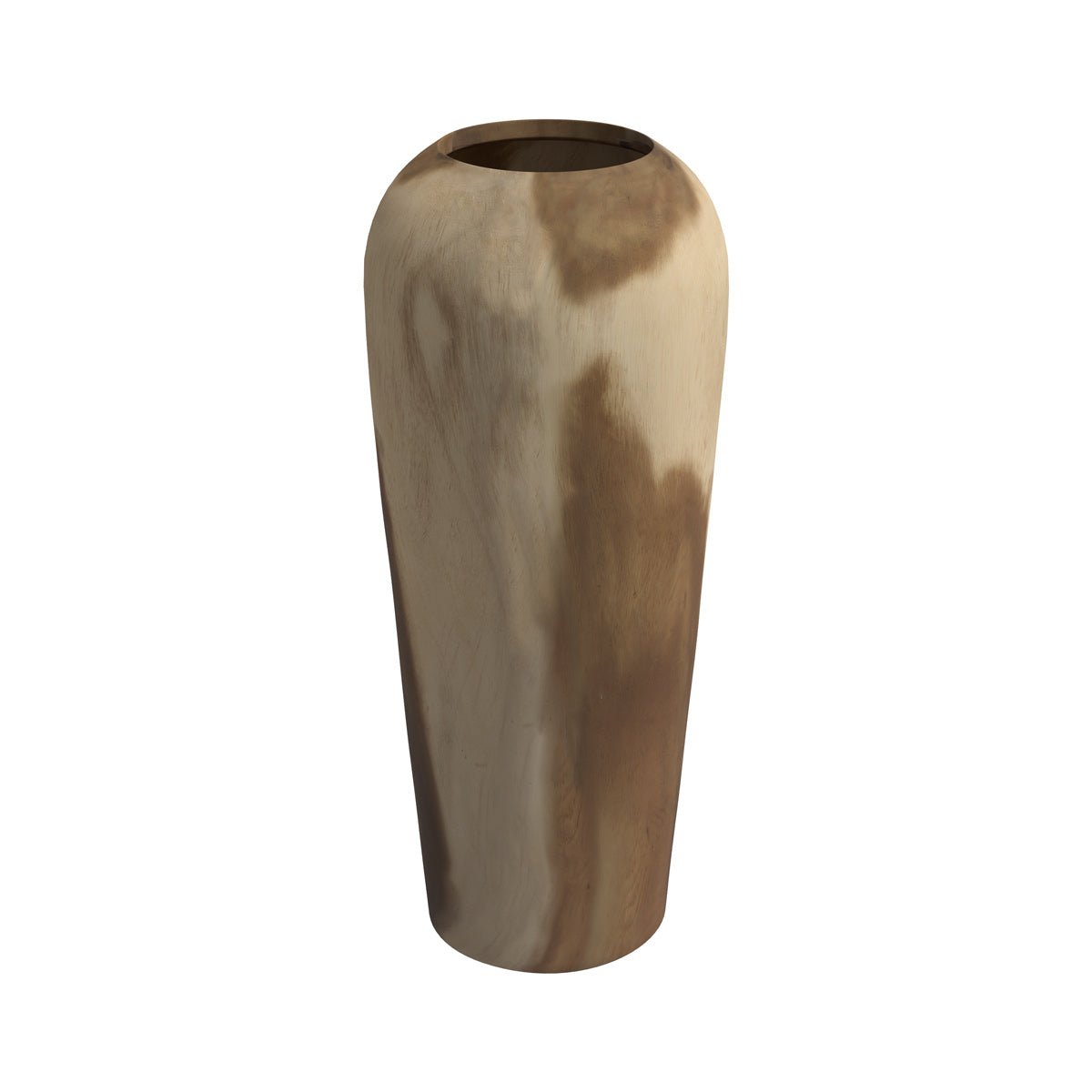 Vase décoratif en bois de suar H60 cm - MAKKAR bois, MAISON PAVANE
