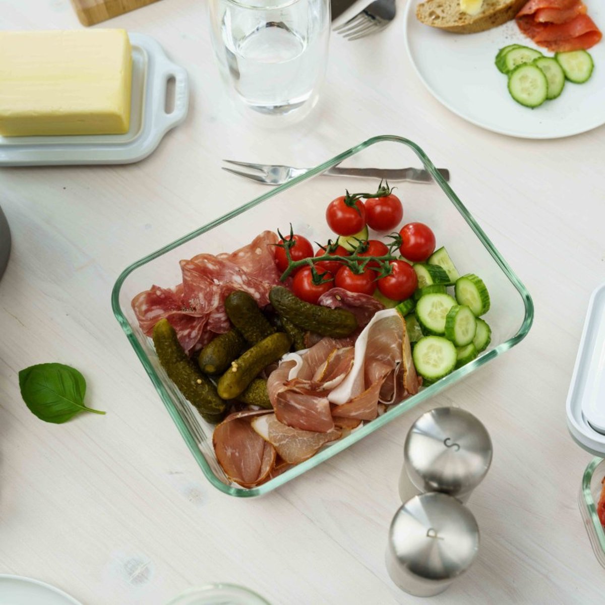 ZWILLING FRESH & SAVE Boîte pour réfrigérateur sous vide, verre, La Mer couleur unique, ZWILLING