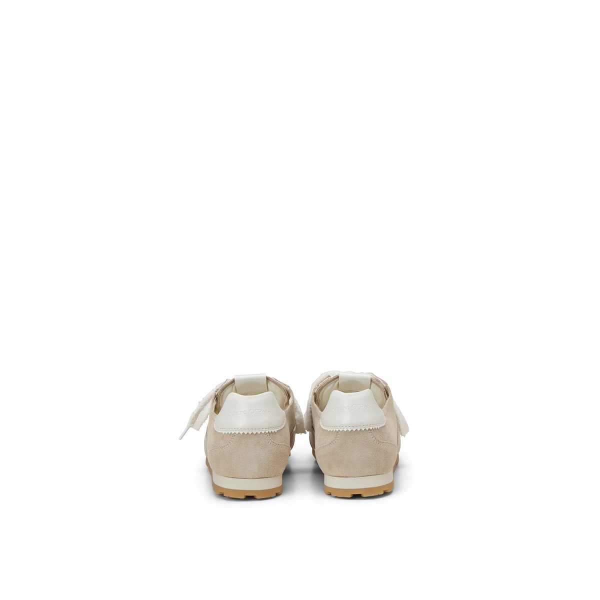 Baskets Modèle Fabiana avec double laçage beige, MARC O'POLO
