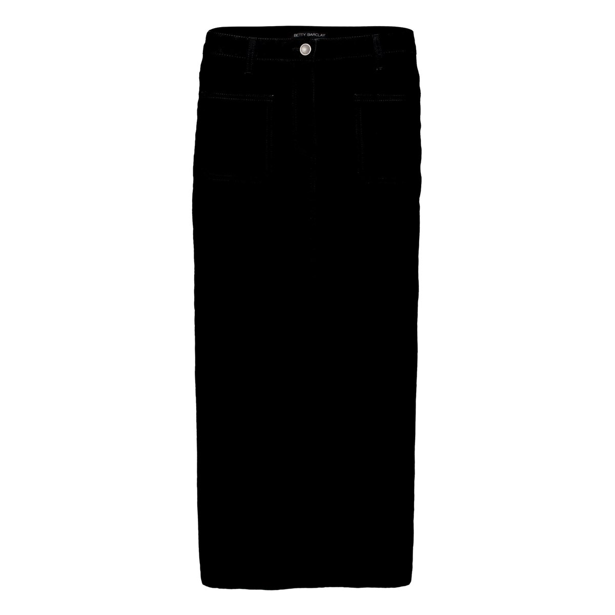 Jupe en jean à poches plaquées black denim, BETTY BARCLAY