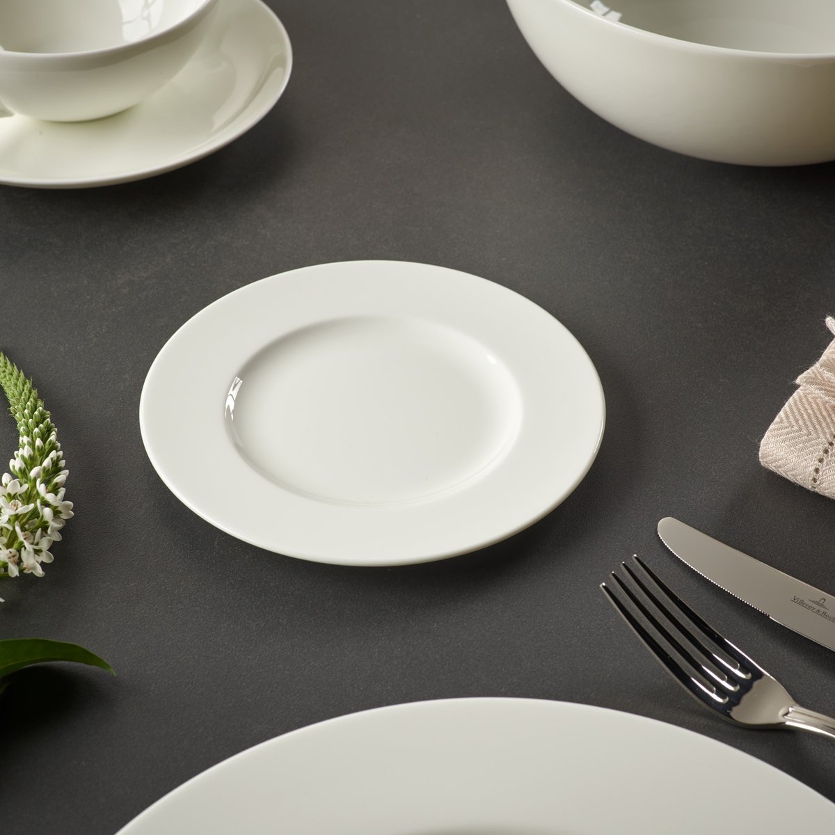 Assiette À Pain ANMUT blanc, VILLEROY & BOCH SIGNATURE