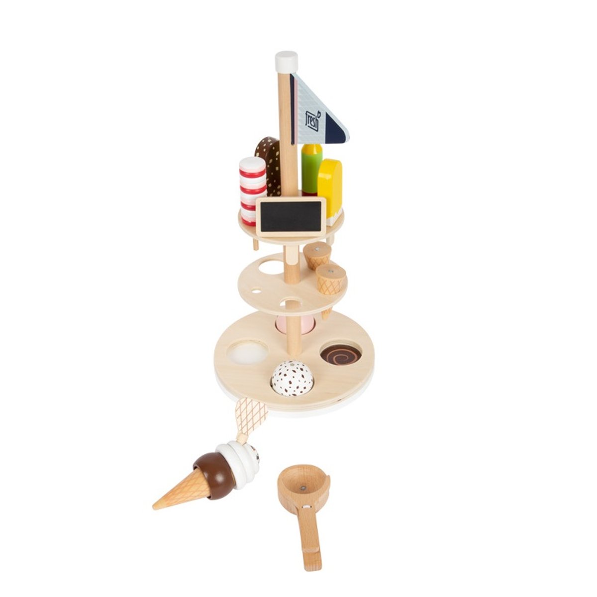 Stand de glaces Fresh beige, SMALL FOOT COMPANY