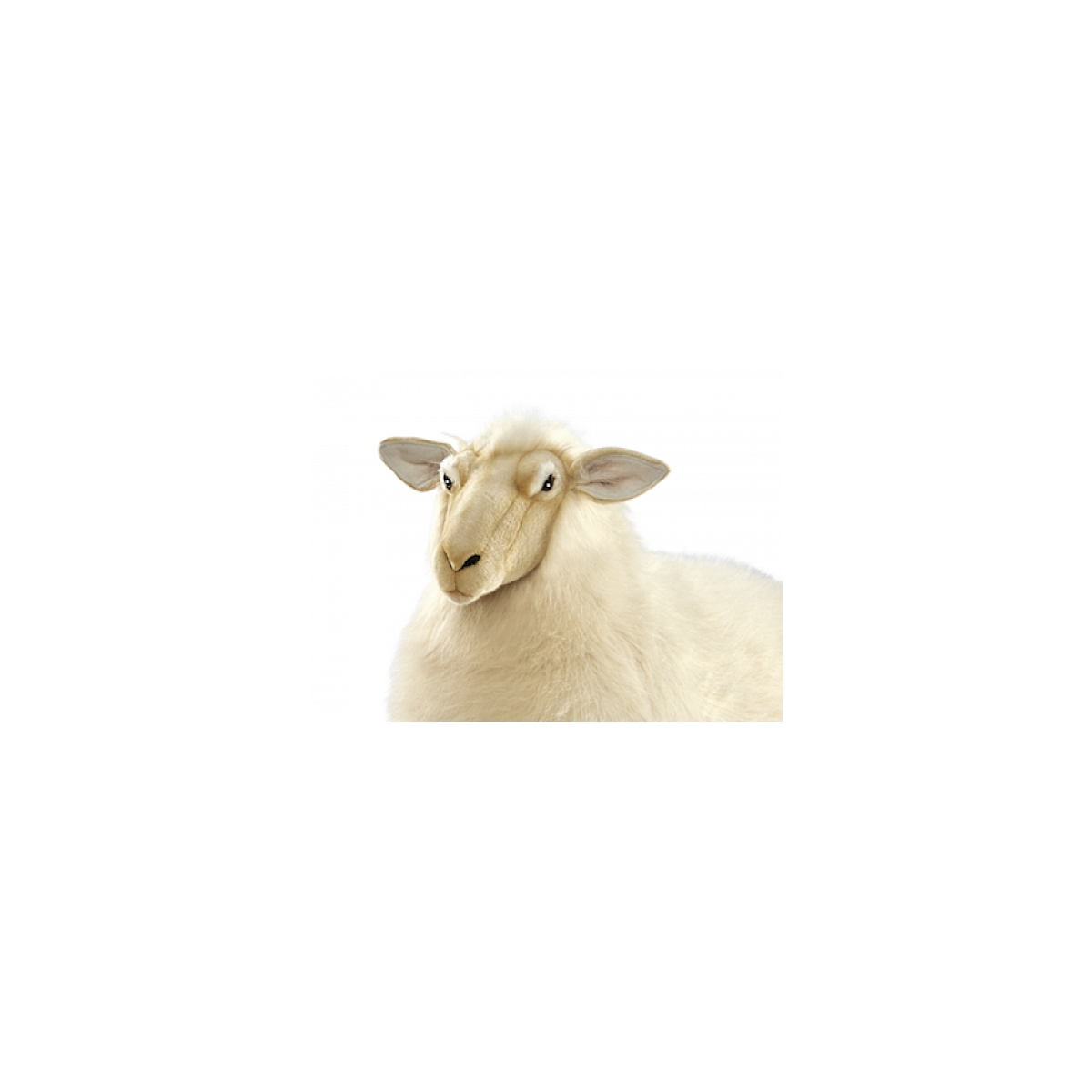 Peluche Geante Mouton Ecru L couleur unique, HANSA