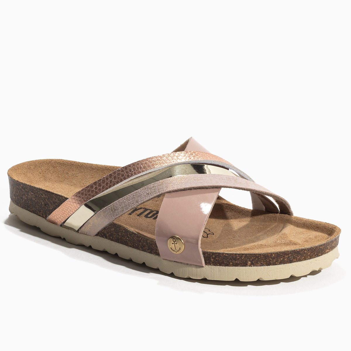 Sandales MATISSE rose-or, BAYTON