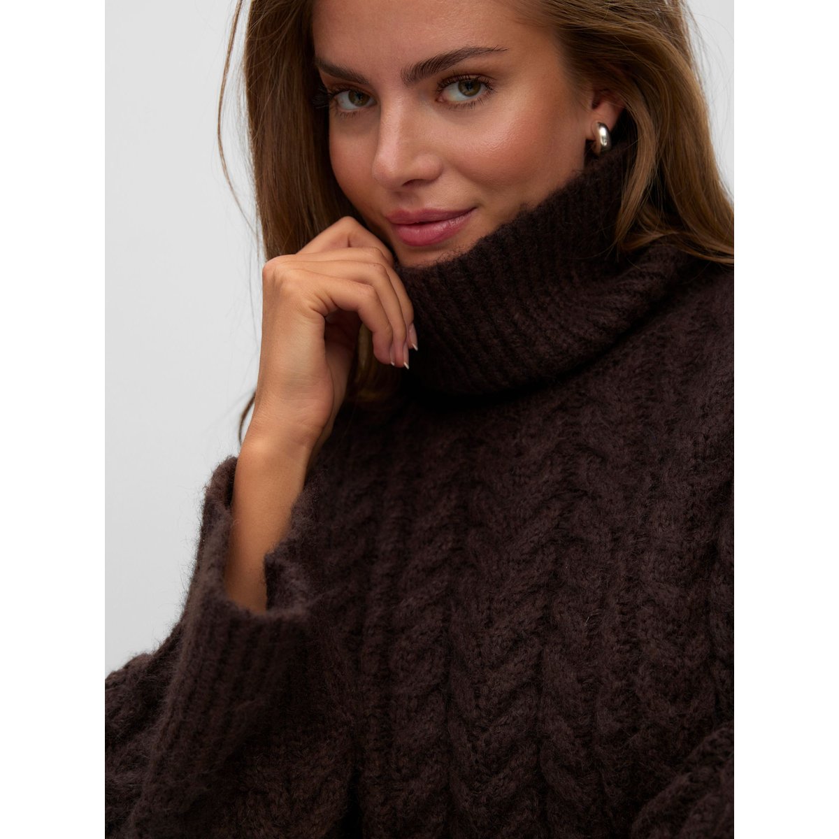 Pull En Maille chocolate torte, VERO MODA