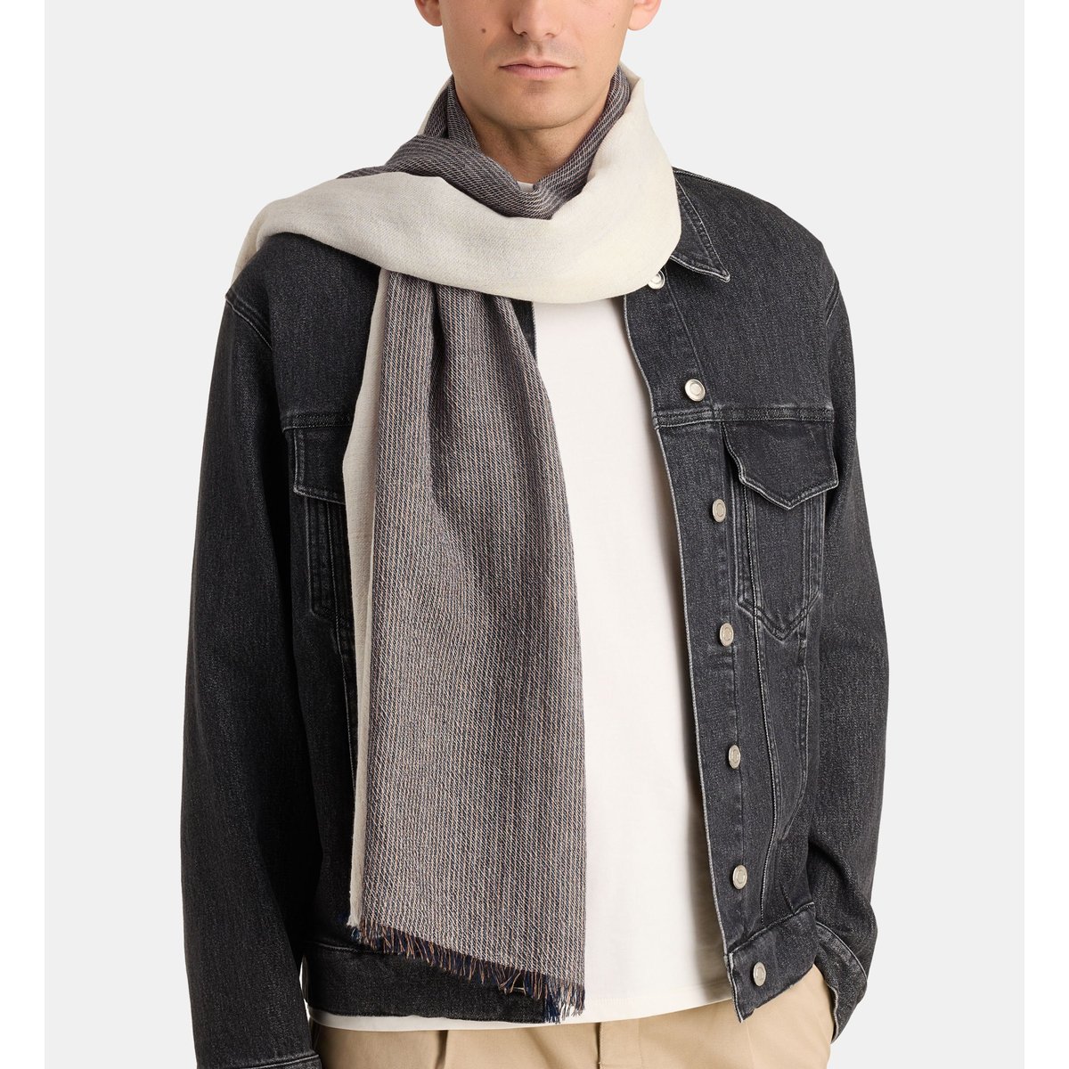 Chèche billy coton écru, GALERIES LAFAYETTE